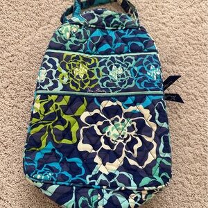 Vera Bradley Floral lunch tote in Blue and Green